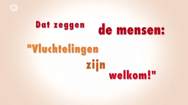 DZDM: vluchtelingen zijn welkom