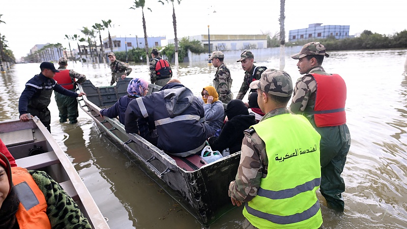 Noodweer richt ongekende ravage aan in Spanje, Portugal en Marokko | De  Standaard