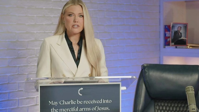 Je hebt geen idee wat je hebt ontketend”: weduwe van vermoorde Charlie Kirk zweert missie voort te zetten in emotionele toespraak | Nieuwsblad