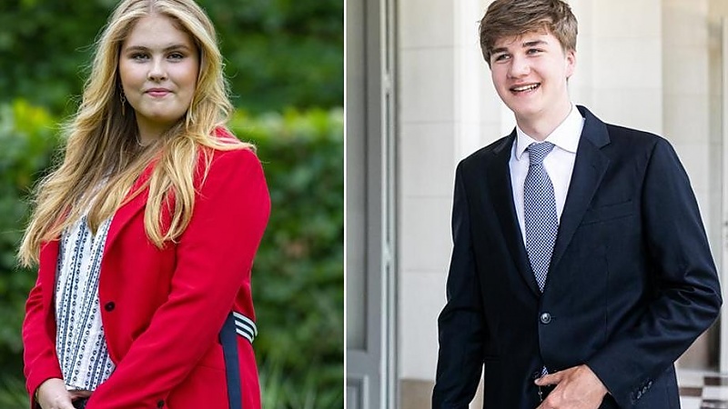 Prinses Amalia helpt gerucht over relatie met prins Gabriël de wereld uit |  Nieuwsblad